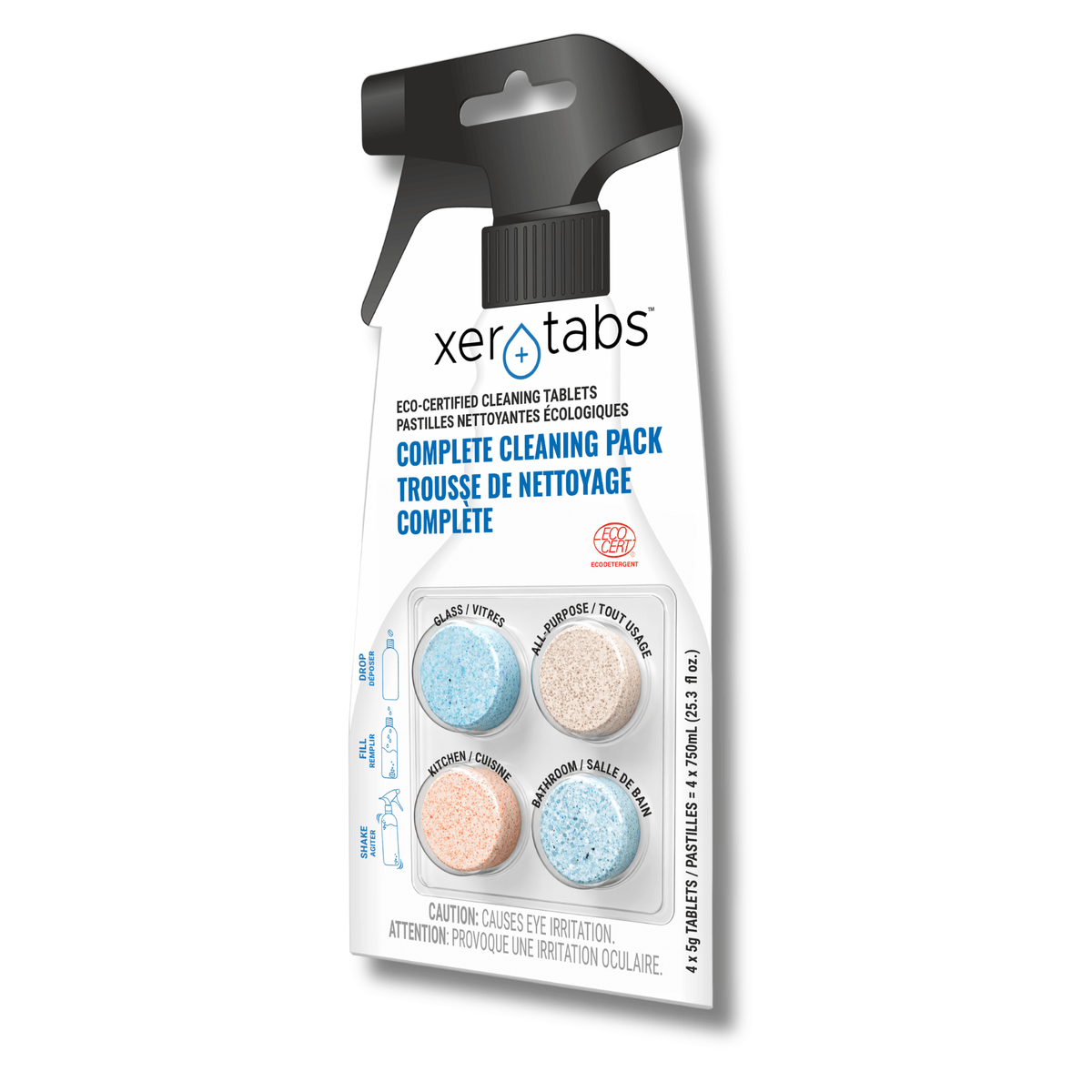 Xerotabs Complete Cleaning Pack, 4 Cleaning Tablets, 4 Formulas - Xerotabs