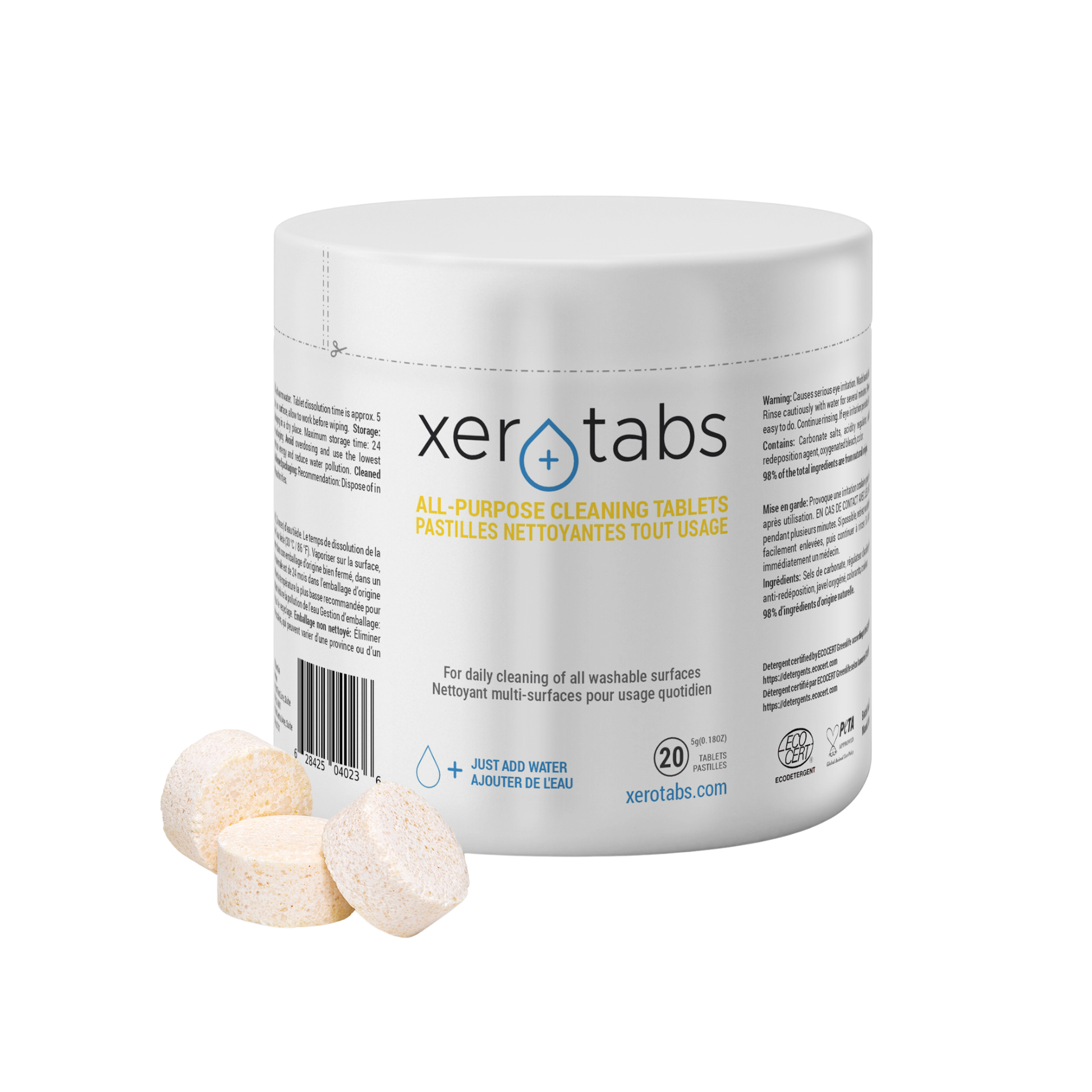 All-Purpose Cleaning Tablets - 5g - 20 Tablets.