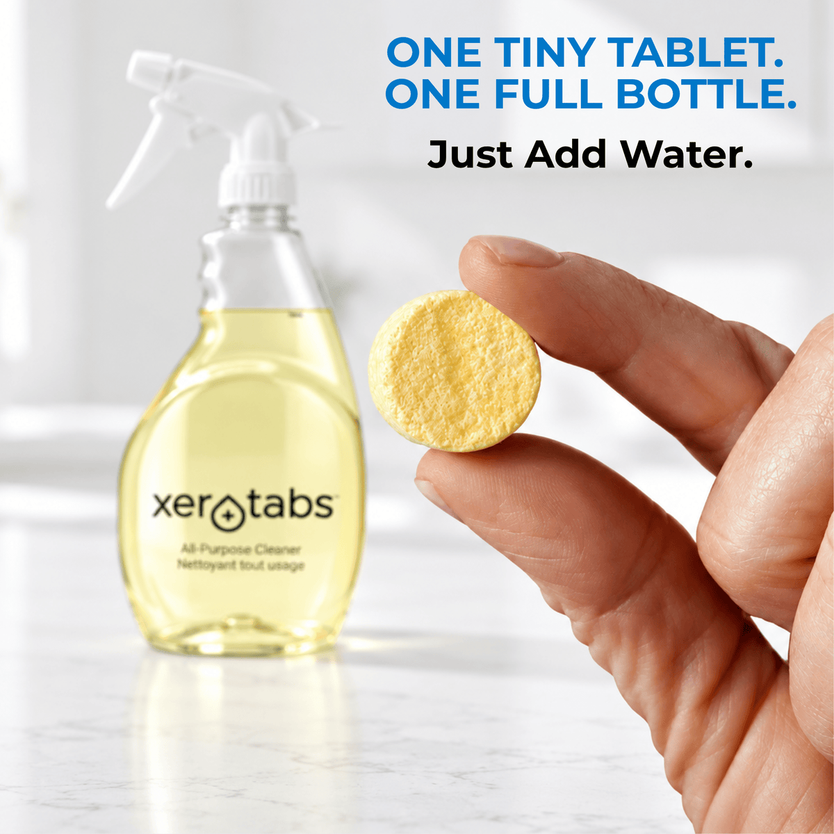 Xerotabs All-Purpose Cleaning Tablets, 4 Tablets Make 4 Full Bottles - Xerotabs