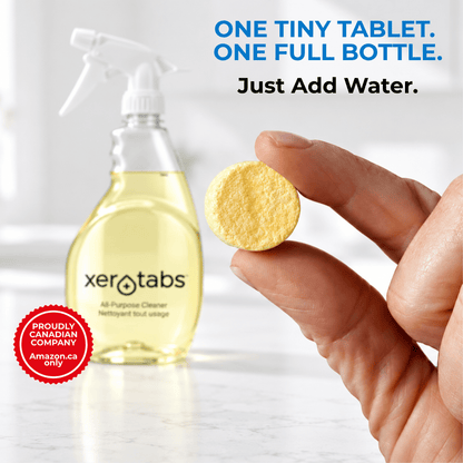 Xerotabs All-Purpose Cleaning Tablets, 4 Tablets Make 4 Full Bottles - Xerotabs