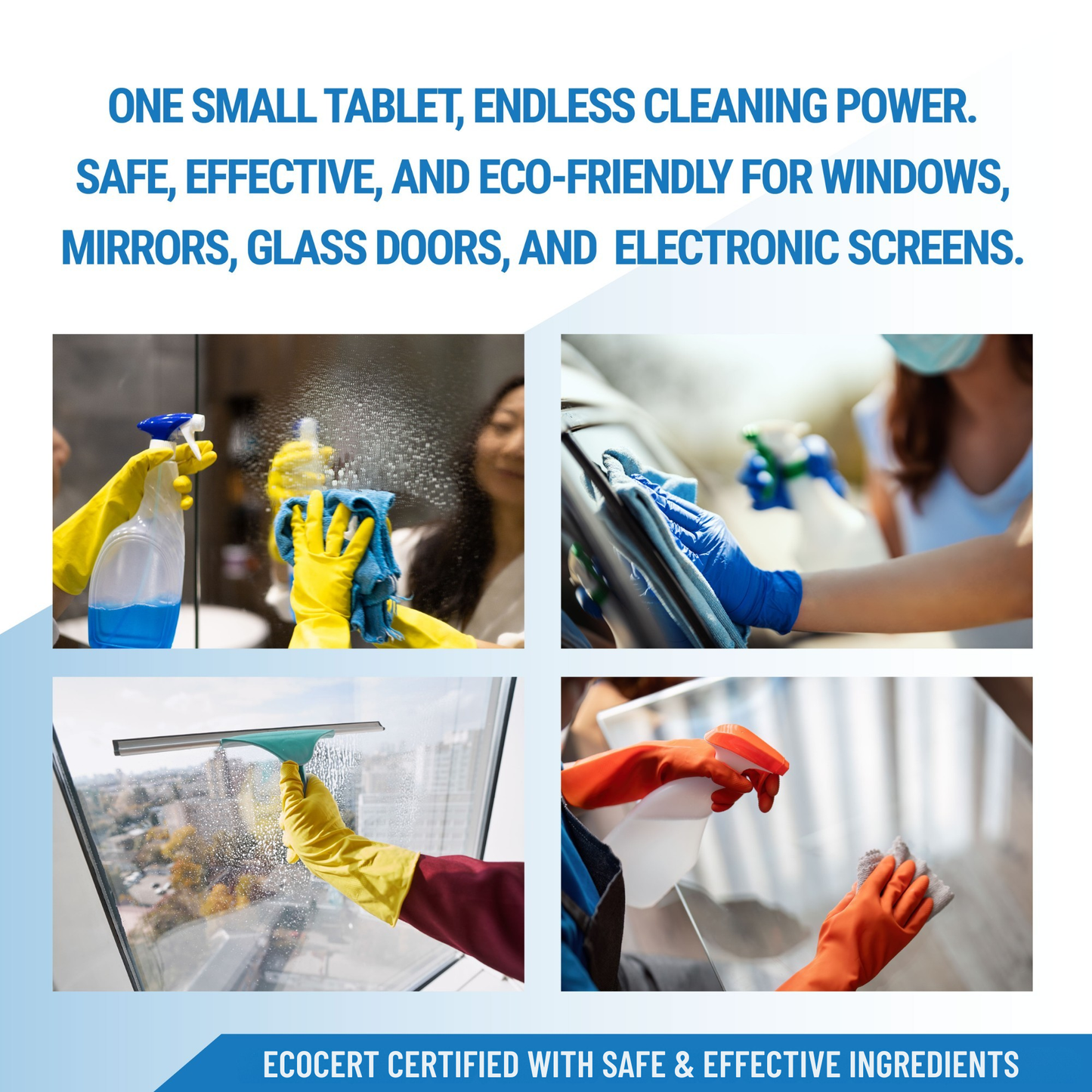 Glass Cleaning Tablets - 5g - 20 Tablets.