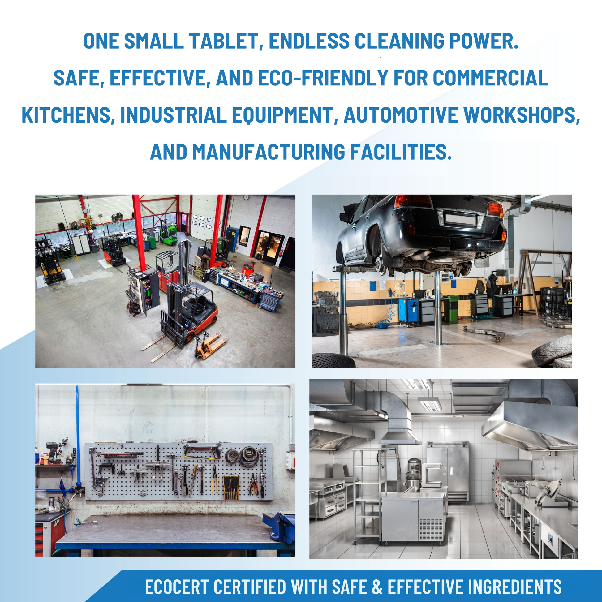 Heavy Duty Cleaning & Degreasing Tablets - 5g - 20 Tablets.