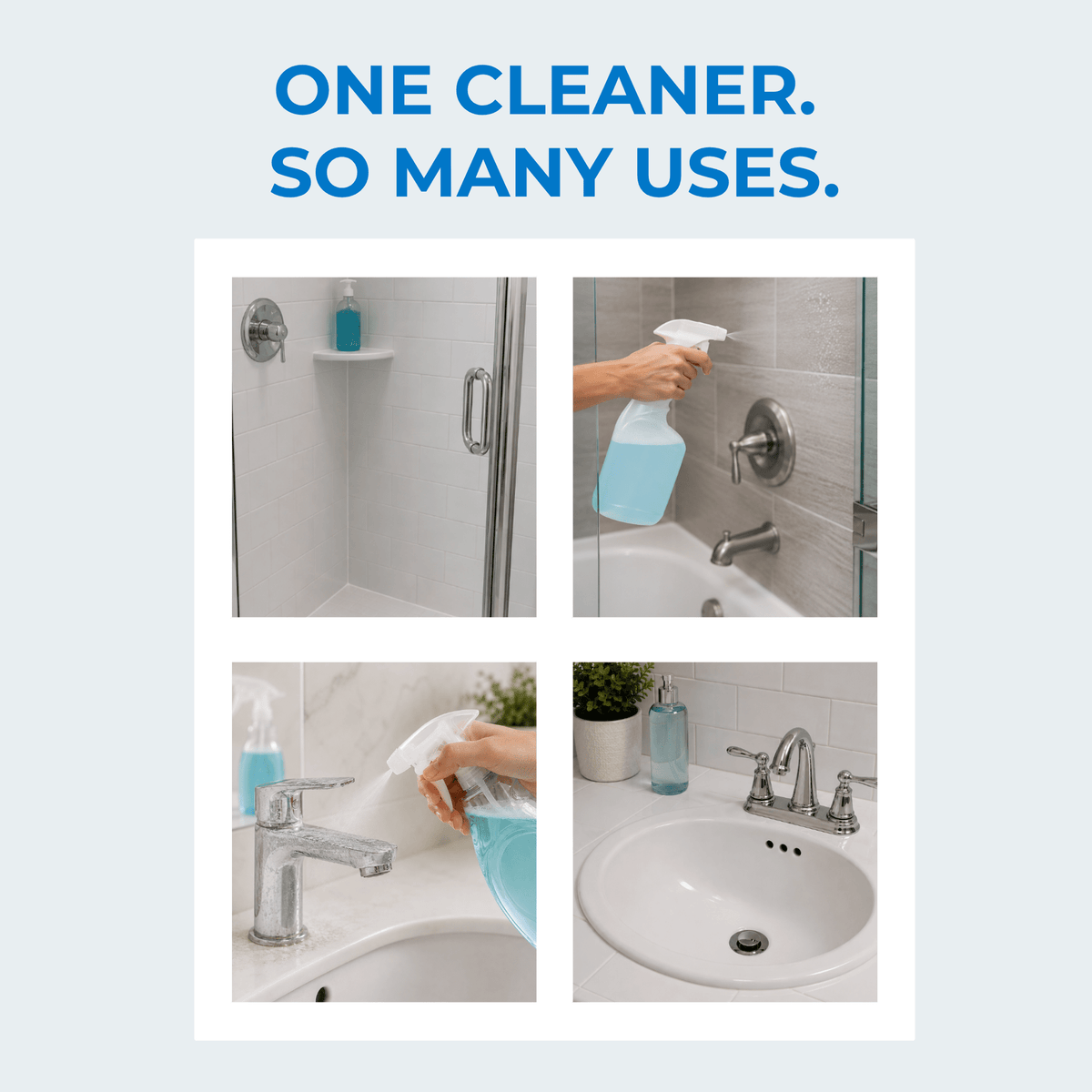Xerotabs Bathroom Cleaning Tablets, 4 Tablets Make 4 Full Bottles - Xerotabs