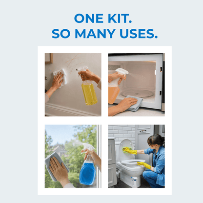 Xerotabs Complete Cleaning Pack, 4 Cleaning Tablets, 4 Formulas - Xerotabs