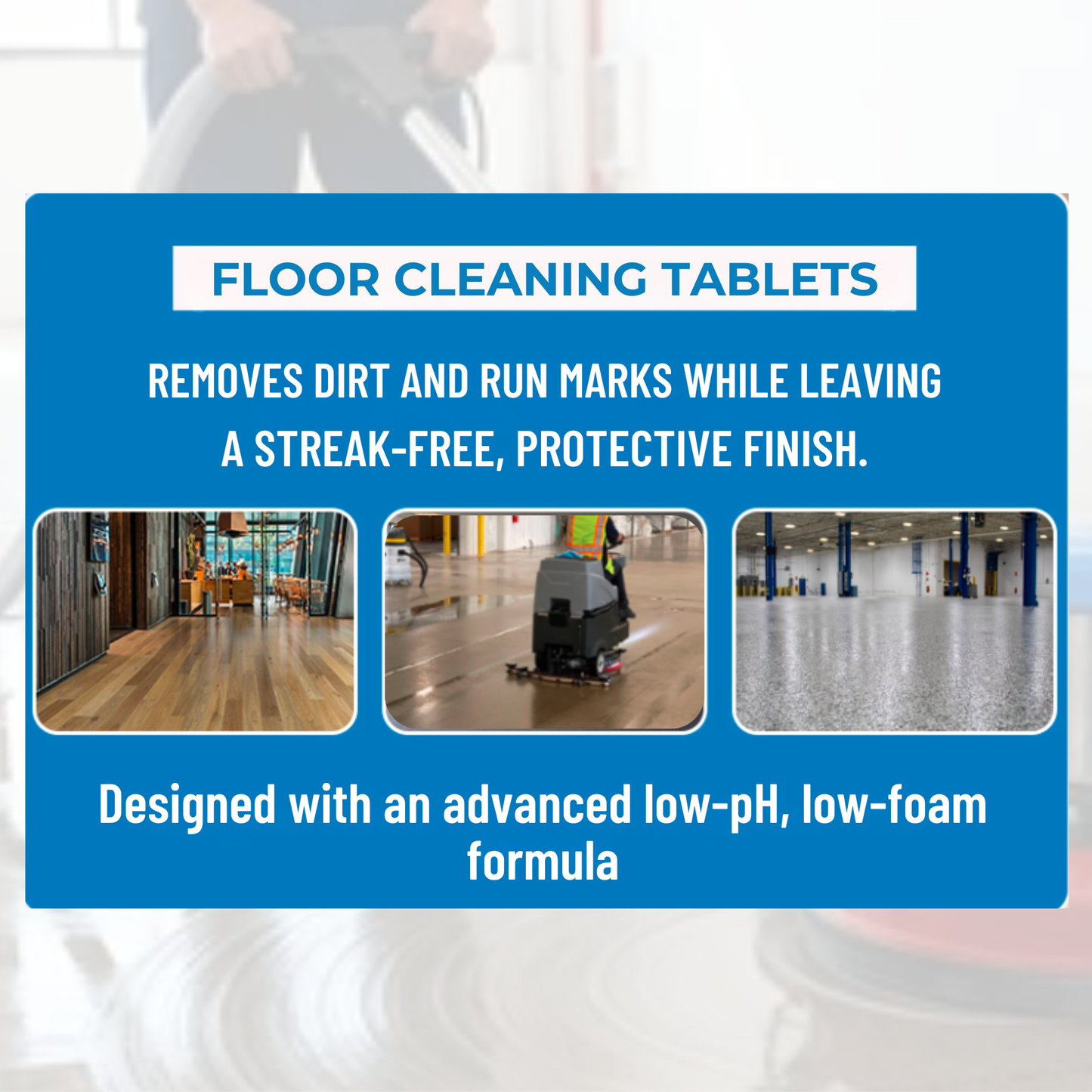 Floor Cleaning Tablets - 15g - 20 Tablets.