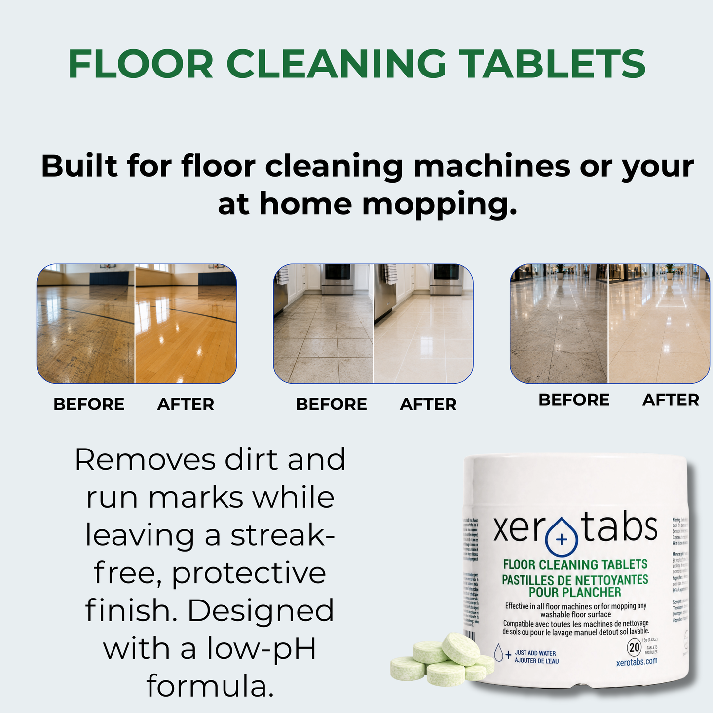 Floor Cleaning Tablets - 15g - 20 Tablets