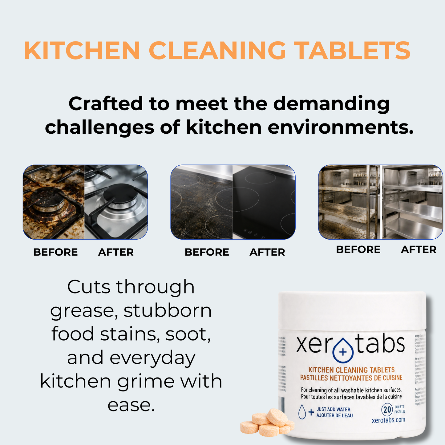 Kitchen Cleaning Tablets - 5g - 20 Tablets