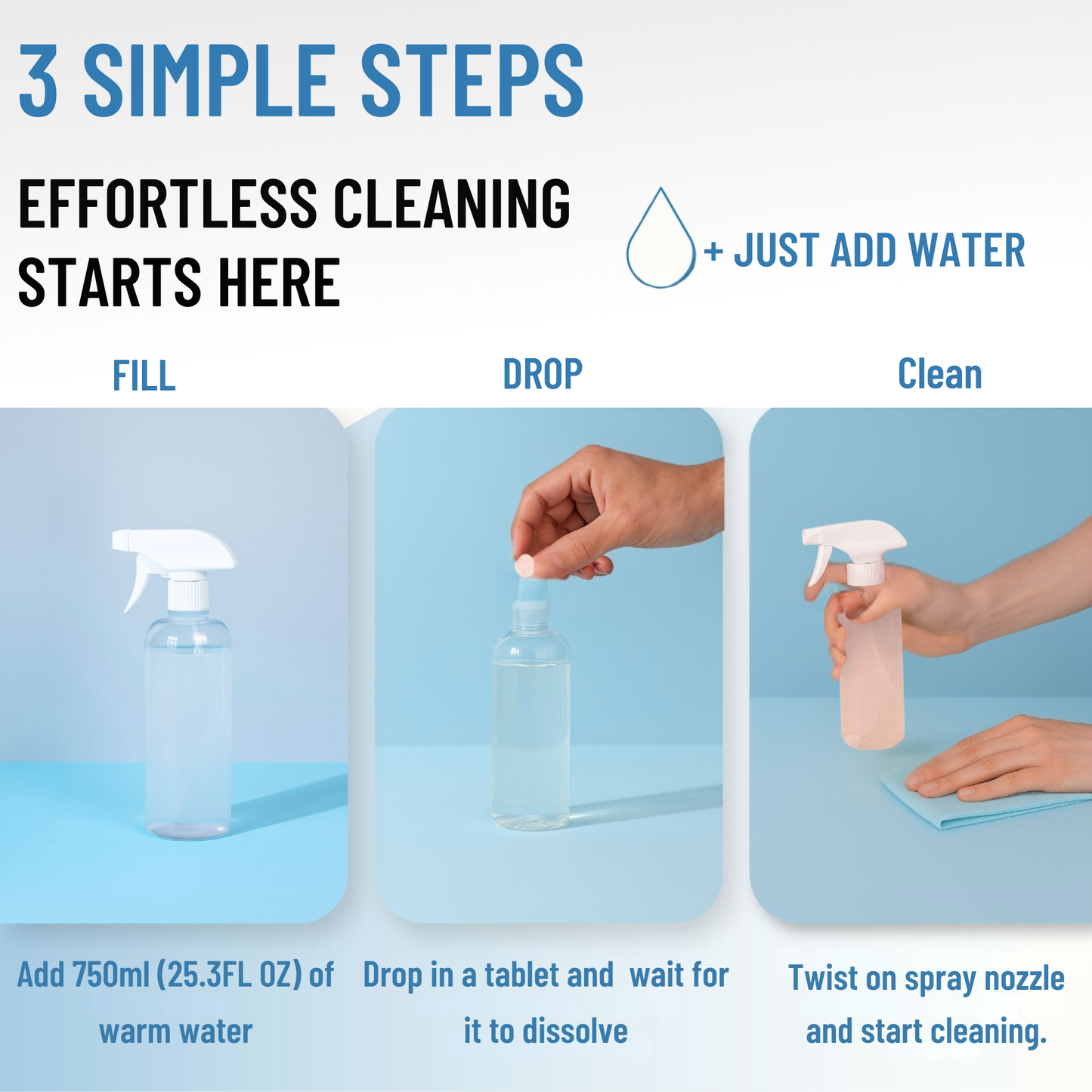 Heavy Duty Cleaning & Degreasing Tablets - 5g - 20 Tablets.