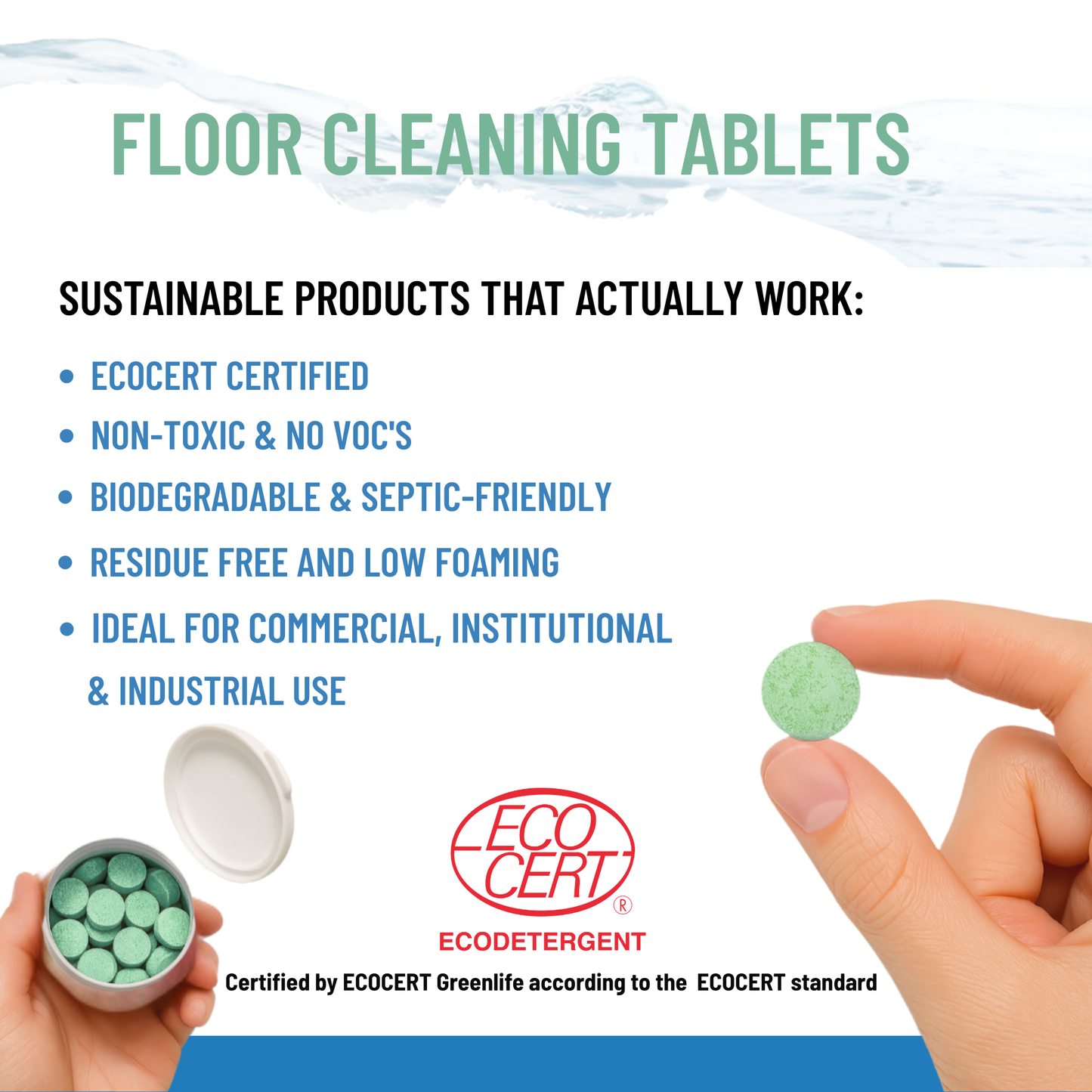 Floor Cleaning Tablets - 15g - 20 Tablets.